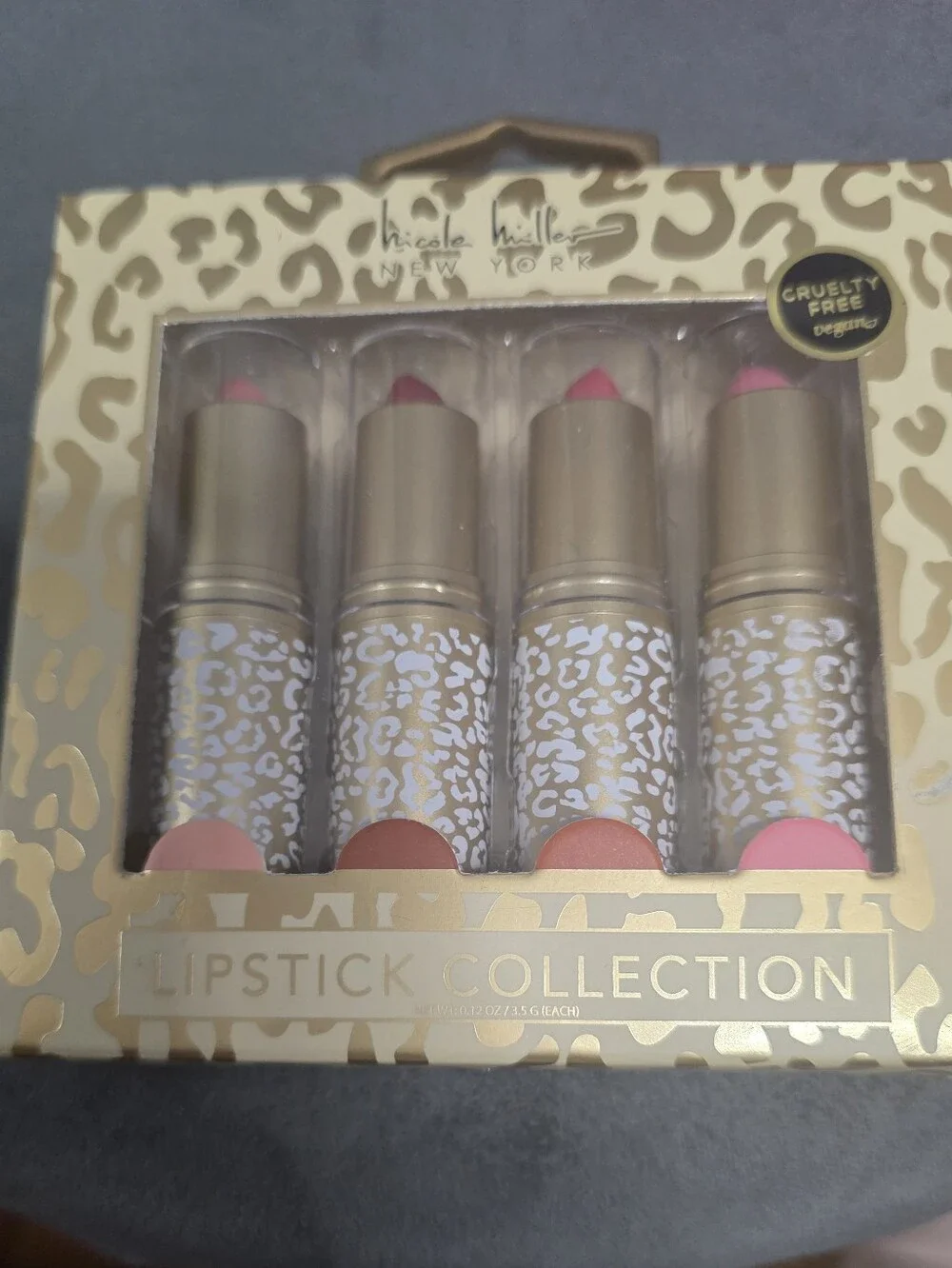 Nicole Miller 4 Pcs Lipstick Collection
